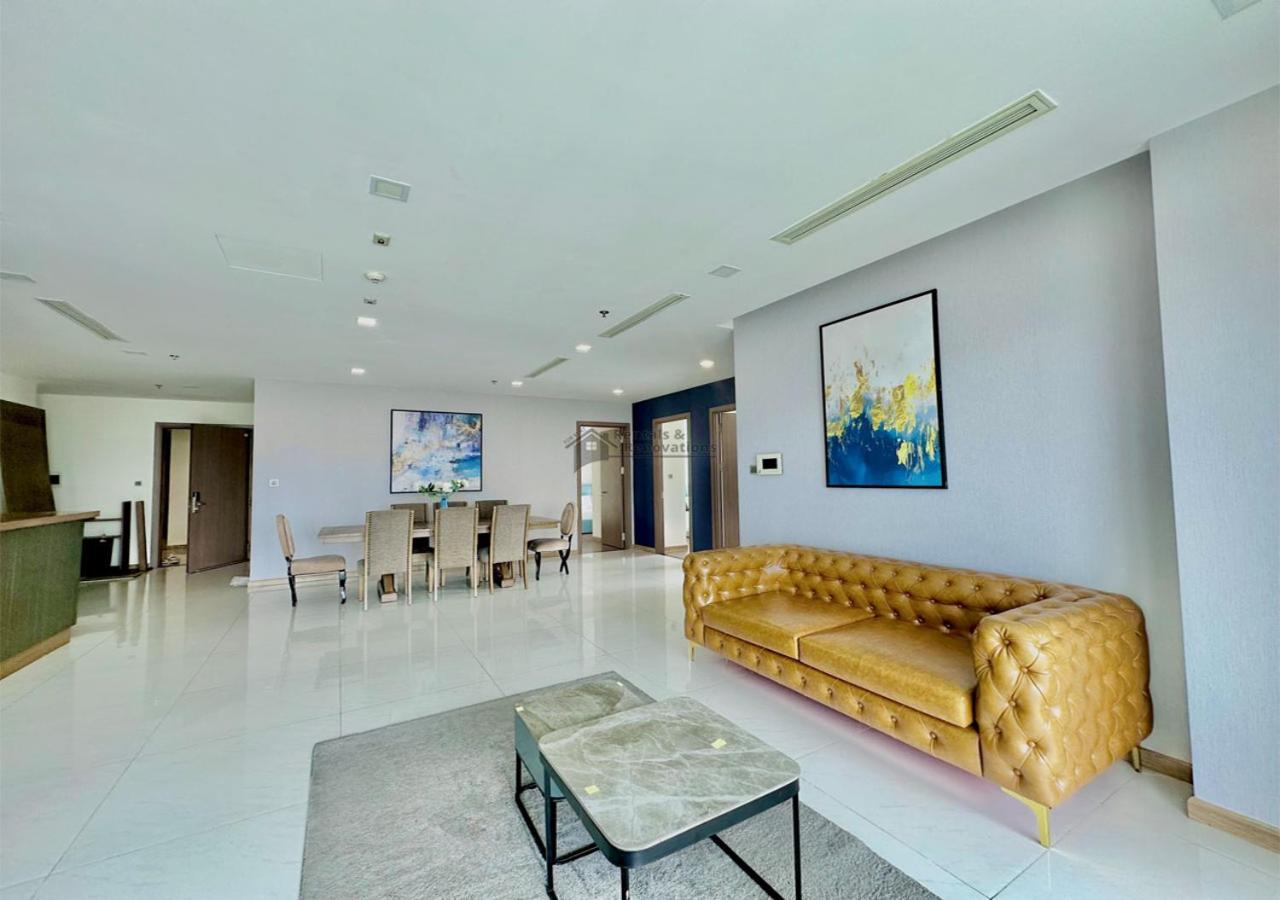 The Vinhomes Central Park Apartments - The Buildings Surrounding Landmark 81 Ciudad Ho Chi Minh  Exterior foto