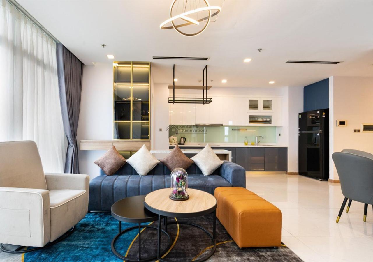 The Vinhomes Central Park Apartments - The Buildings Surrounding Landmark 81 Ciudad Ho Chi Minh  Exterior foto