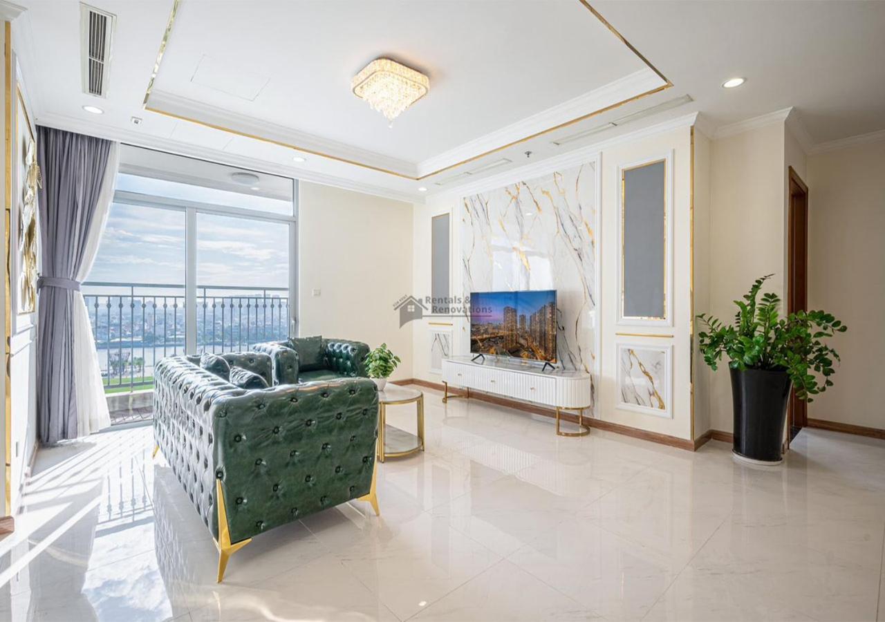 The Vinhomes Central Park Apartments - The Buildings Surrounding Landmark 81 Ciudad Ho Chi Minh  Exterior foto