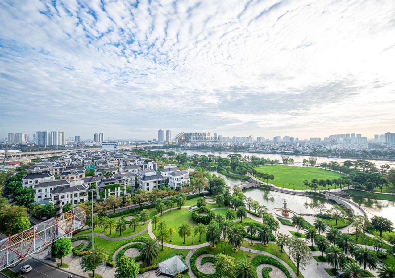 The Vinhomes Central Park Apartments - The Buildings Surrounding Landmark 81 Ciudad Ho Chi Minh  Exterior foto